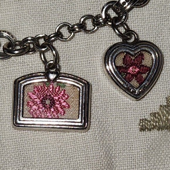 Brighton Framed Needlepoint Charm Bracelet - Picture 2 of 16